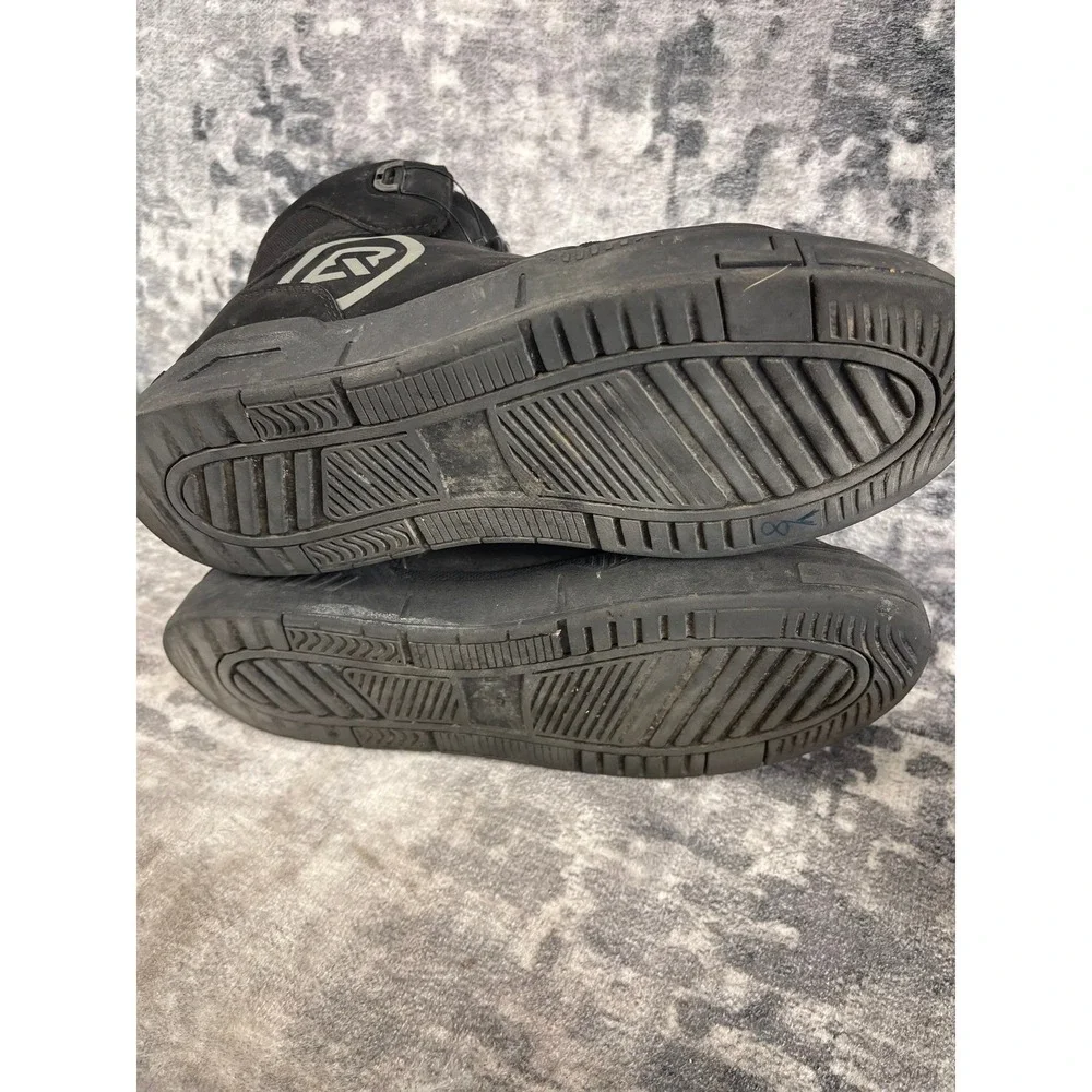 RockBros Men's Size 9 Cycling Motorcycle‎ Boots Black High Top Riding Shoes